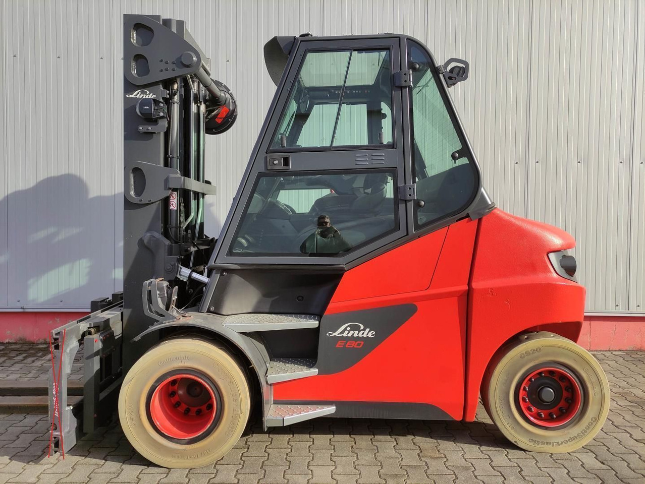 Linde E80-01-127 - El-truck: bilde 1 Linde E80-01-127 - El-truck: bilde 1