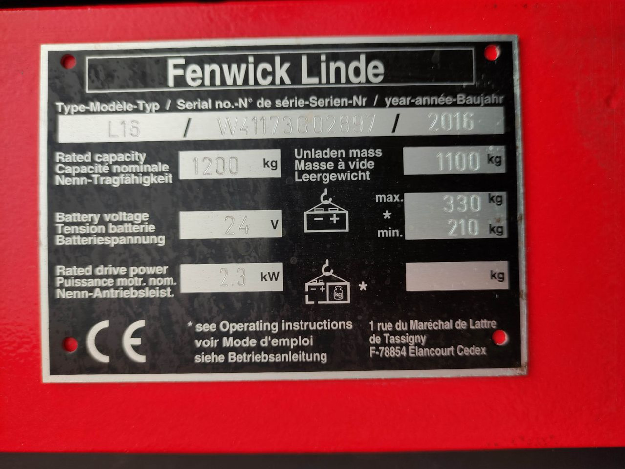 Linde L16-1173 - Stabler: bilde 5 Linde L16-1173 - Stabler: bilde 5
