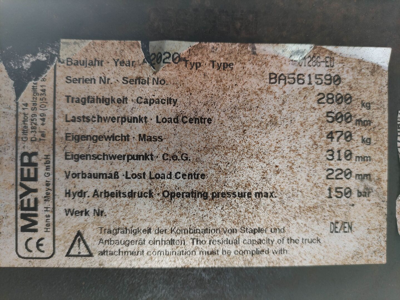 Gafler Meyer 3-0128G-EU: bilde 6