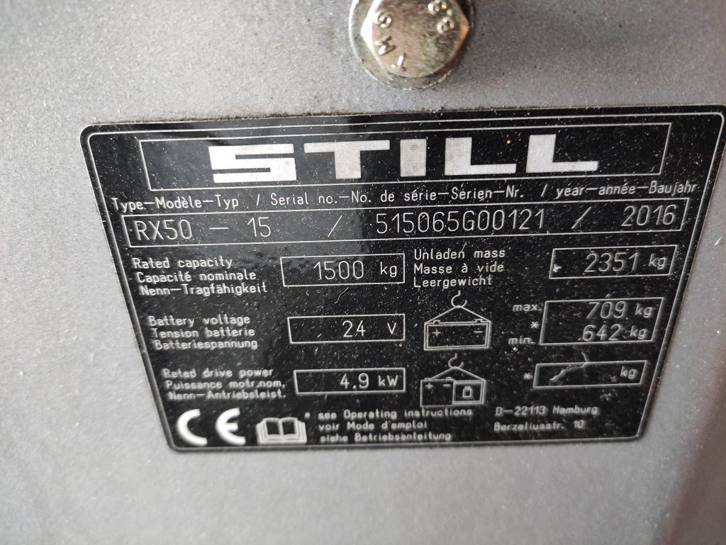 Gaffeltruck Still RX50-15: bilde 6
