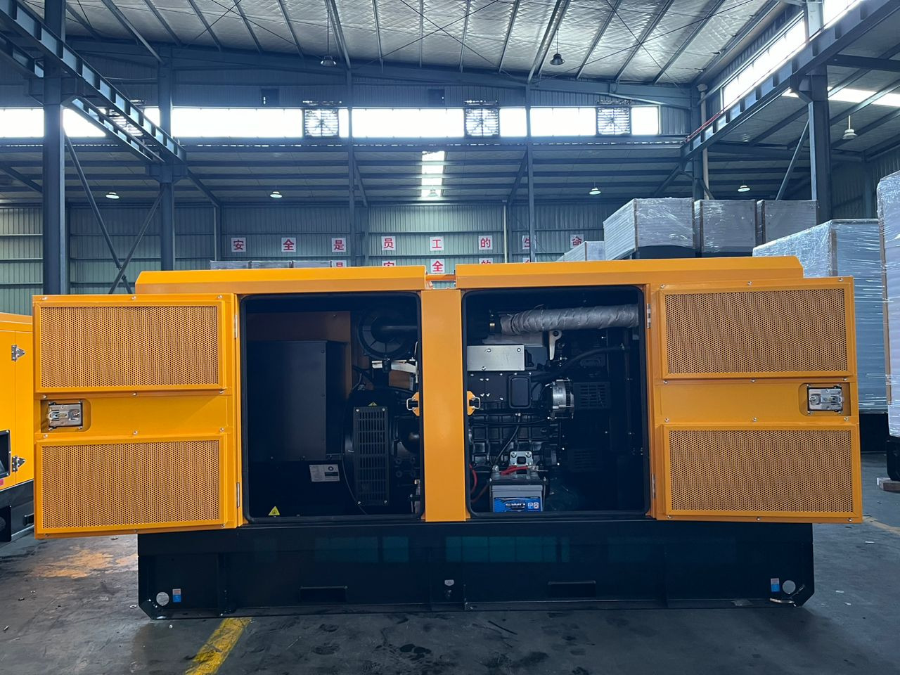 Ny Elektrisk generator HELVETICA POWER HP080S1ASR 80KW / 100 KVA Diesel Stromgenerator: bilde 6 Ny Elektrisk generator HELVETICA POWER HP080S1ASR 80KW / 100 KVA Diesel Stromgenerator: bilde 6