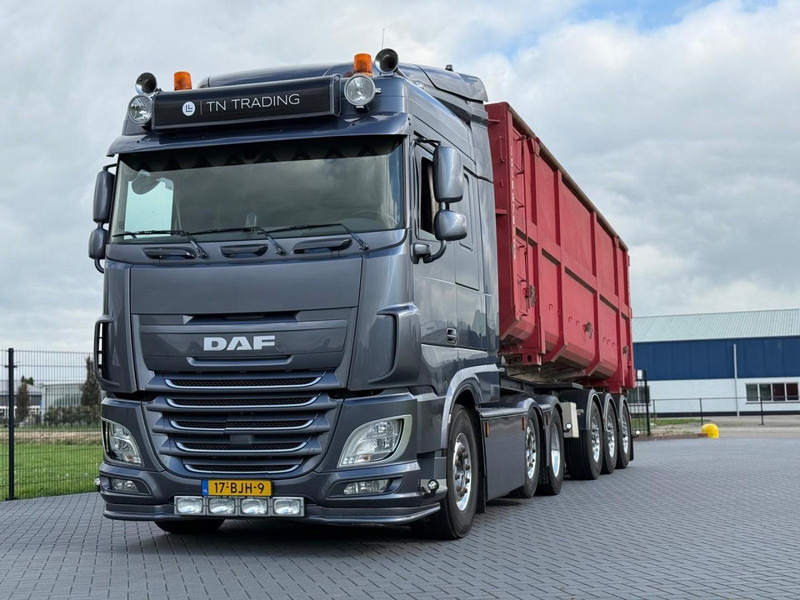 DAF XF 510 FTG HANDGESCHAKELD, COMPLEET, KIEPCHASSIS, 30FT CONTAINER. - Trekkvogn: bilde 2 DAF XF 510 FTG HANDGESCHAKELD, COMPLEET, KIEPCHASSIS, 30FT CONTAINER. - Trekkvogn: bilde 2