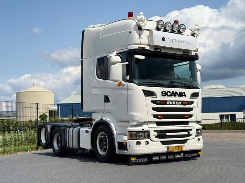 Scania R500 V8 MANUEL, FULL AIR, SHOW, OPEN EXHAUST, TOP! - Trekkvogn: bilde 1 Scania R500 V8 MANUEL, FULL AIR, SHOW, OPEN EXHAUST, TOP! - Trekkvogn: bilde 1