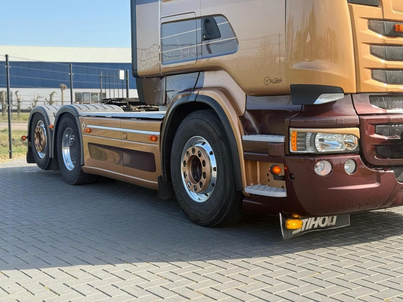 Scania R730 V8 V8, SHOWTRUCK VOLLUCHT, RETARDER, HYDRAULIEK, BOOGIE, ALU WIELEN, LEER. - Trekkvogn: bilde 5 Scania R730 V8 V8, SHOWTRUCK VOLLUCHT, RETARDER, HYDRAULIEK, BOOGIE, ALU WIELEN, LEER. - Trekkvogn: bilde 5