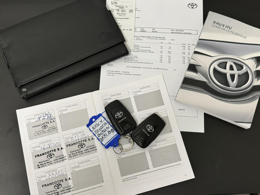 Toyota RAV4-2.5 Hybrid AWD Bi-Tone Adaptive cruise Climate control LED Apple / Android Draadloos telefoonladen Achteruitrijcamera - SUV: bilde 3 Toyota RAV4-2.5 Hybrid AWD Bi-Tone Adaptive cruise Climate control LED Apple / Android Draadloos telefoonladen Achteruitrijcamera - SUV: bilde 3