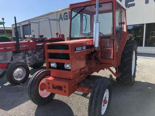 Renault 551 2RM TRACTEUR CABINE - Traktor: bilde 2 Renault 551 2RM TRACTEUR CABINE - Traktor: bilde 2