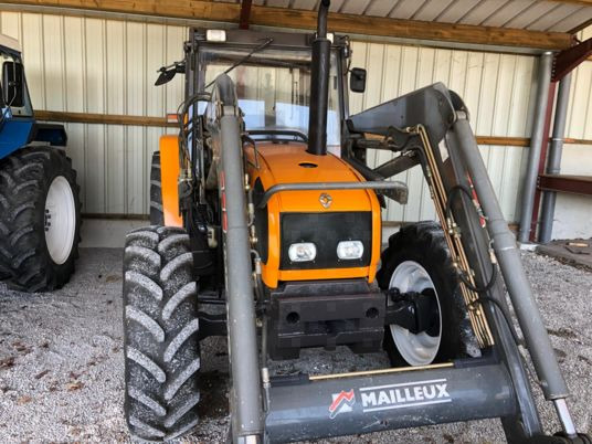 Renault CERES 95 X TRACTEUR + CHARGEUR MX80 - Traktor: bilde 4 Renault CERES 95 X TRACTEUR + CHARGEUR MX80 - Traktor: bilde 4
