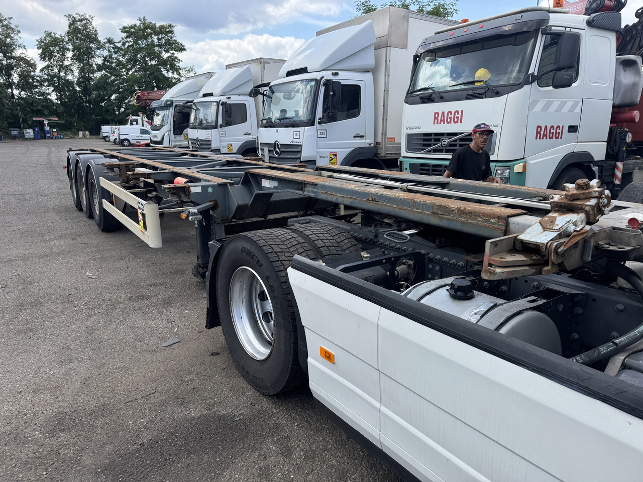 VAN HOOL Porte containers - Container-transport/ Vekselflak semitrailer: bilde 3 VAN HOOL Porte containers - Container-transport/ Vekselflak semitrailer: bilde 3