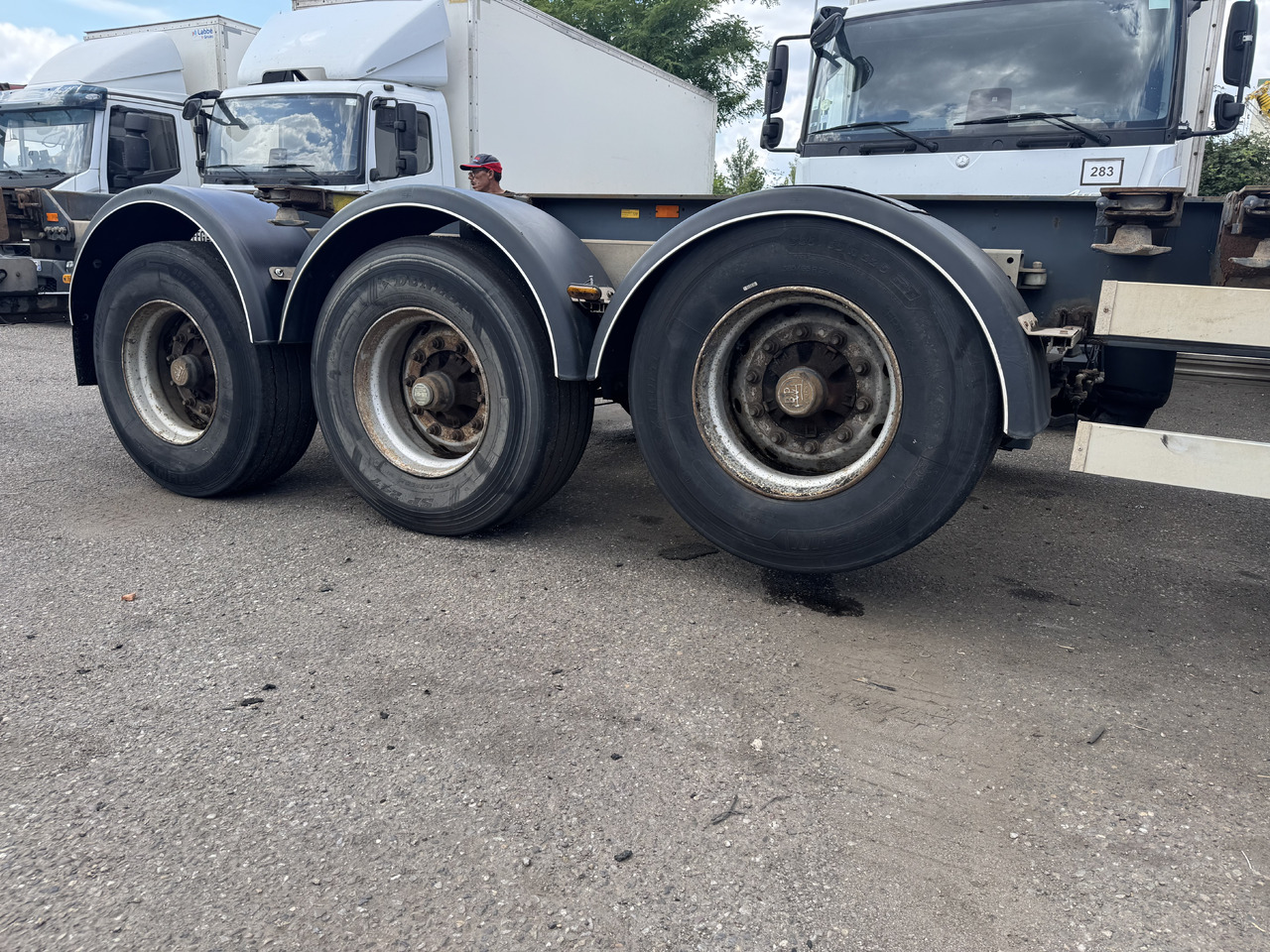 VAN HOOL Porte containers - Container-transport/ Vekselflak semitrailer: bilde 5 VAN HOOL Porte containers - Container-transport/ Vekselflak semitrailer: bilde 5