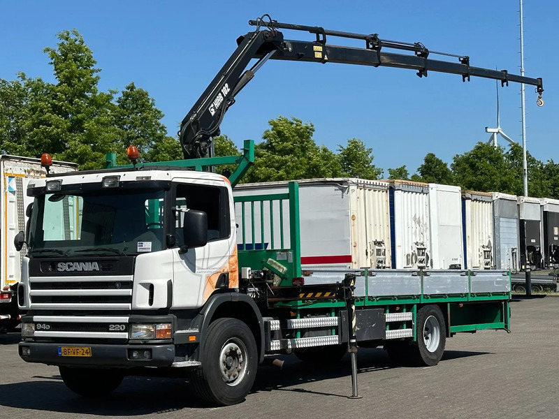 Scania P94-220 HIAB 102 / 5x Extentable / Euro 2 / Apk 02-2026! - Kranbil: bilde 1 Scania P94-220 HIAB 102 / 5x Extentable / Euro 2 / Apk 02-2026! - Kranbil: bilde 1