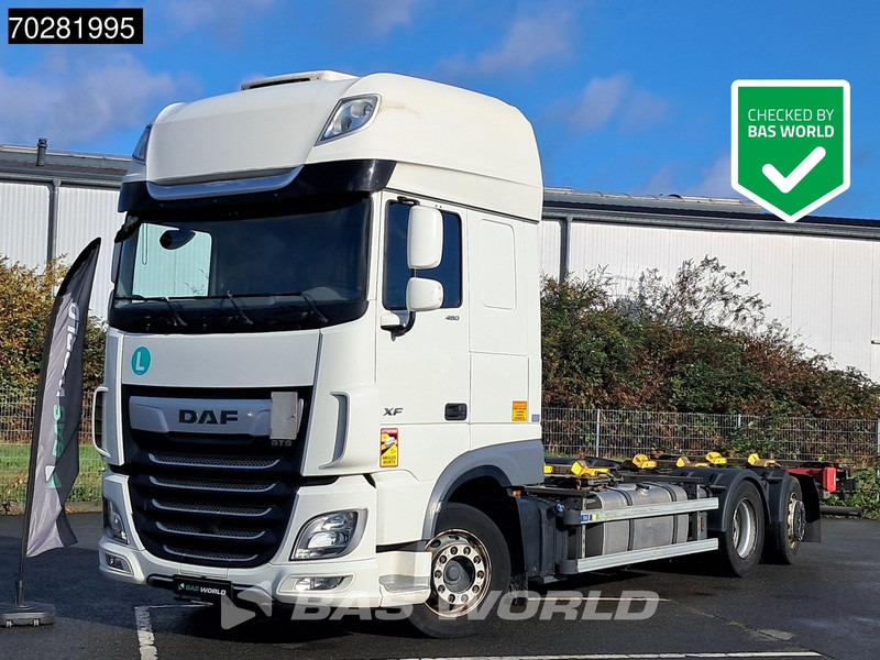DAF XF 480 6X2 BDF SSC Retarder Lift-Steering Axle Standklima ACC Euro 6 - Container-transport/ Vekselflak lastebil: bilde 1 DAF XF 480 6X2 BDF SSC Retarder Lift-Steering Axle Standklima ACC Euro 6 - Container-transport/ Vekselflak lastebil: bilde 1