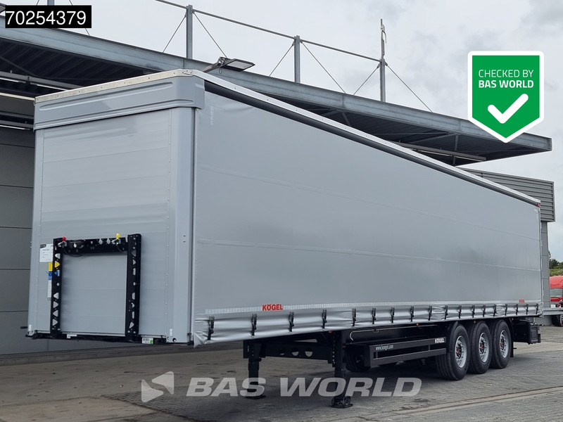 Kögel S24-1 3 axles NEW-UNUSED BPW Liftachse Edscha - Gardintrailer: bilde 1 Kögel S24-1 3 axles NEW-UNUSED BPW Liftachse Edscha - Gardintrailer: bilde 1