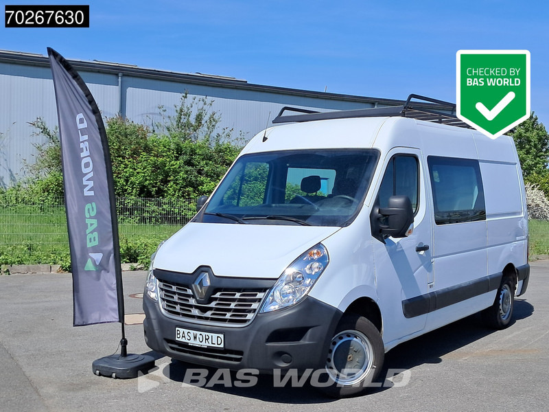 Renault Master 130pk L2H2 Doppel Kabine Navi Klima Tempomat AHK Doka 7m3 A/C Double cabin Towbar Cruise control - Kassebil: bilde 1 Renault Master 130pk L2H2 Doppel Kabine Navi Klima Tempomat AHK Doka 7m3 A/C Double cabin Towbar Cruise control - Kassebil: bilde 1