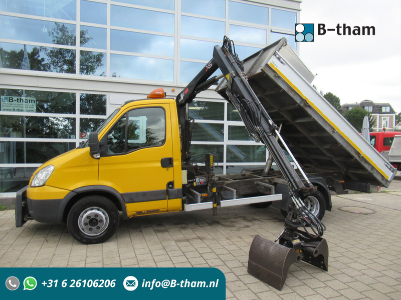 Iveco Daily 65C15 Kipper + HIAB 044 Kraan Kran Crane - Varebil med tipp: bilde 1 Iveco Daily 65C15 Kipper + HIAB 044 Kraan Kran Crane - Varebil med tipp: bilde 1