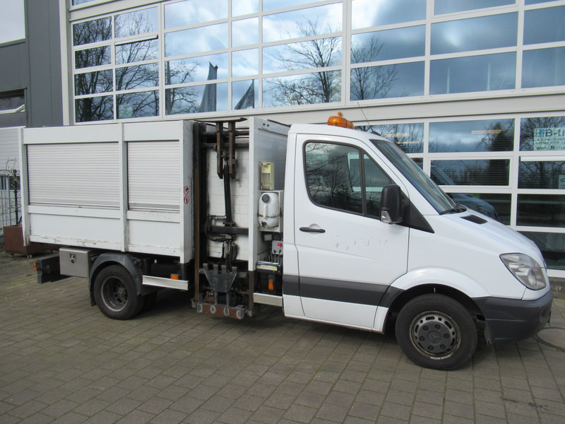 Mercedes-Benz Sprinter 510CDI Kipper + Zij-belading Side-loader - Tippbil: bilde 2 Mercedes-Benz Sprinter 510CDI Kipper + Zij-belading Side-loader - Tippbil: bilde 2