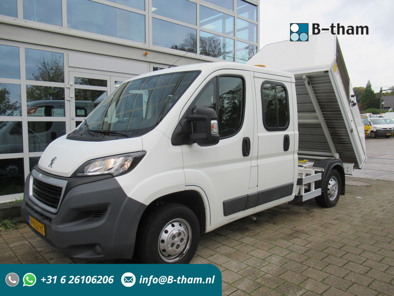 Peugeot Boxer 335 2.0 HDI 96KW L2 DOKA Dubbelcabine Kipper Veegvuil Tipper - Varebil med tipp, Varebil med dobbelt førerhus: bilde 1 Peugeot Boxer 335 2.0 HDI 96KW L2 DOKA Dubbelcabine Kipper Veegvuil Tipper - Varebil med tipp, Varebil med dobbelt førerhus: bilde 1