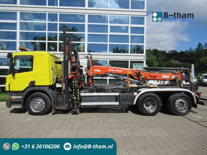 Scania P 340 B 6x2*4 VDL Haak - Kraan ATLAS 206.3E - Krokbil, Kranbil: bilde 1 Scania P 340 B 6x2*4 VDL Haak - Kraan ATLAS 206.3E - Krokbil, Kranbil: bilde 1