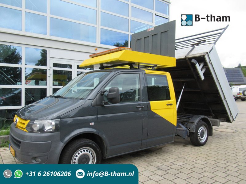 Volkswagen Transporter T5 2.0 TDI 75KW L2 DOKA dubbelcabine Kipper Actiebord - Varebil med tipp, Varebil med dobbelt førerhus: bilde 1 Volkswagen Transporter T5 2.0 TDI 75KW L2 DOKA dubbelcabine Kipper Actiebord - Varebil med tipp, Varebil med dobbelt førerhus: bilde 1