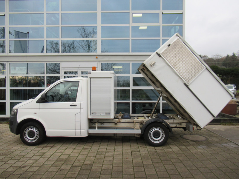 Volkswagen Transporter T5 2.0i 85KW L2H1 CNG aardgas + Benzine Veegvuilkipper - Varebil med tipp: bilde 2 Volkswagen Transporter T5 2.0i 85KW L2H1 CNG aardgas + Benzine Veegvuilkipper - Varebil med tipp: bilde 2