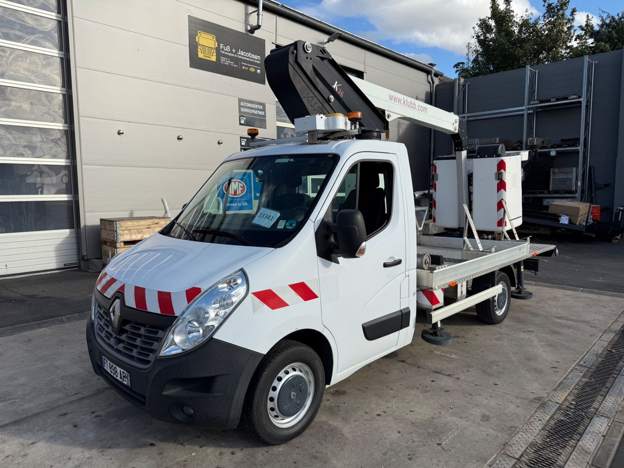 Renault Master III Steiger/11,2m/3,5t/Klubb K26/AHK - Billift: bilde 1 Renault Master III Steiger/11,2m/3,5t/Klubb K26/AHK - Billift: bilde 1