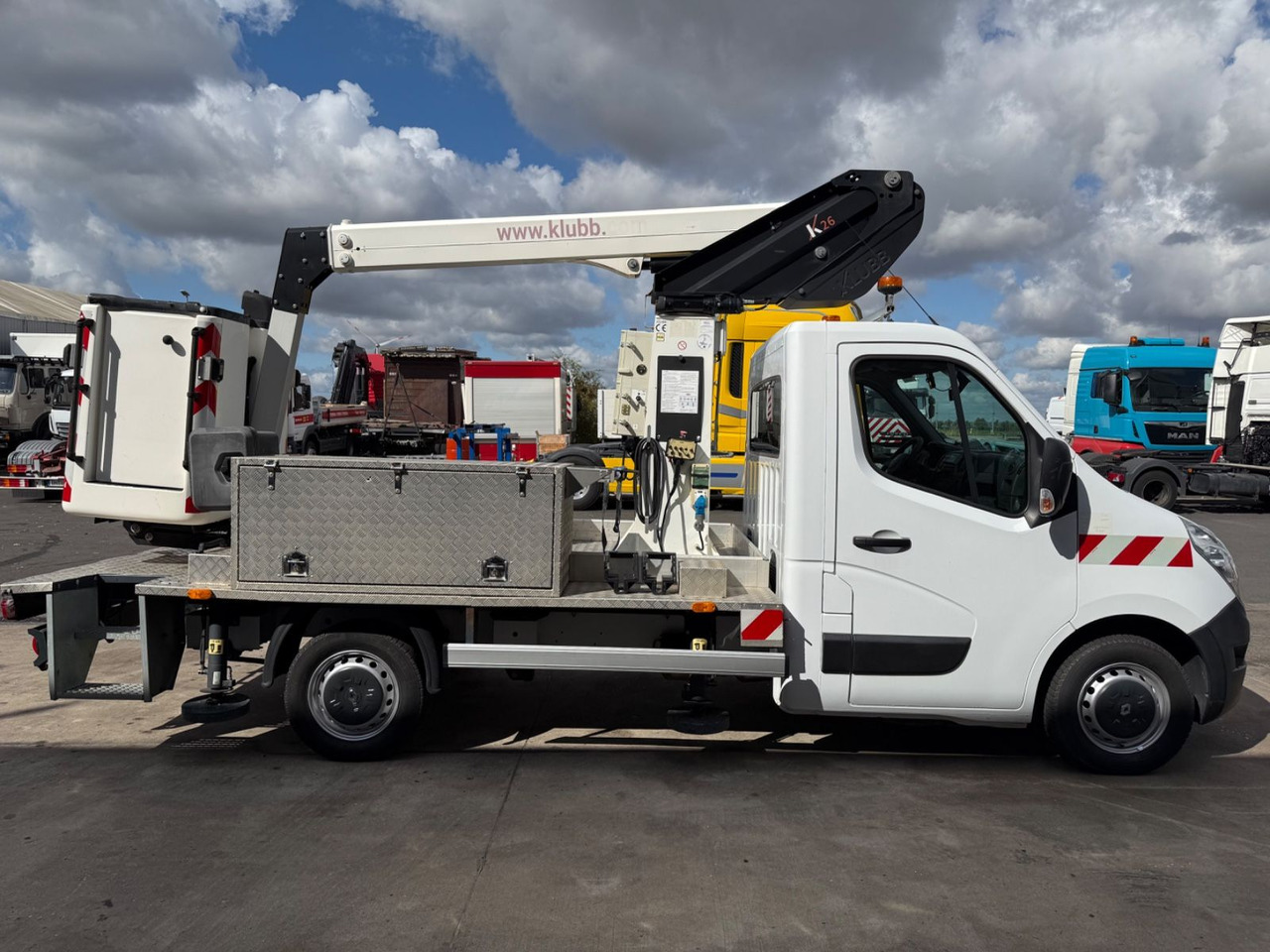 Renault Master III Steiger Klubb K26 / 11,2m / 200Kg - Billift: bilde 4 Renault Master III Steiger Klubb K26 / 11,2m / 200Kg - Billift: bilde 4