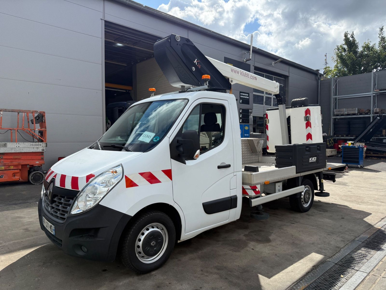 Renault Master III Steiger Klubb K26 / 11,2m / 200Kg - Billift: bilde 1 Renault Master III Steiger Klubb K26 / 11,2m / 200Kg - Billift: bilde 1