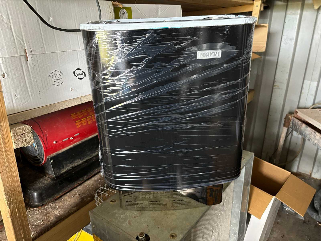 Electric sauna heater Narvi 600 - Byggvarmer: bilde 1 Electric sauna heater Narvi 600 - Byggvarmer: bilde 1