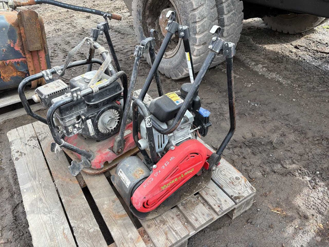 Soil compactors mv54 and mv52 (For repair or spare parts) - Vibroplate: bilde 2 Soil compactors mv54 and mv52 (For repair or spare parts) - Vibroplate: bilde 2