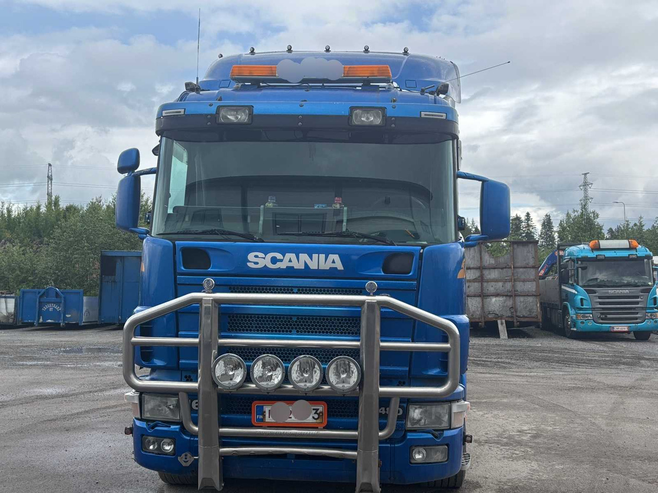 Truck Scania R 164 460 + crane PM 35.5 SP - Planbil, Kranbil: bilde 2 Truck Scania R 164 460 + crane PM 35.5 SP - Planbil, Kranbil: bilde 2