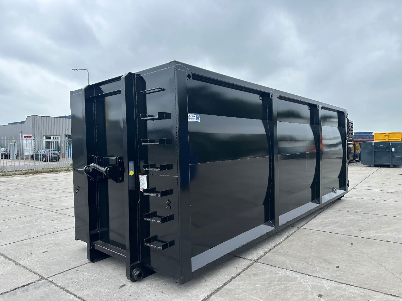 Alustahl 40 m3 hardox HB 450 containers - Krokcontainer: bilde 1 Alustahl 40 m3 hardox HB 450 containers - Krokcontainer: bilde 1