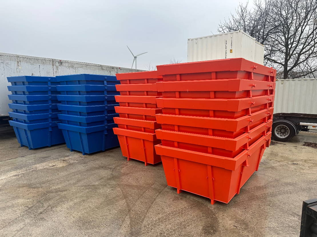 Sidalco 6m3 zware uitvoering 5 mm bodem 4 mm wanden - Liftcontainer: bilde 1 Sidalco 6m3 zware uitvoering 5 mm bodem 4 mm wanden - Liftcontainer: bilde 1