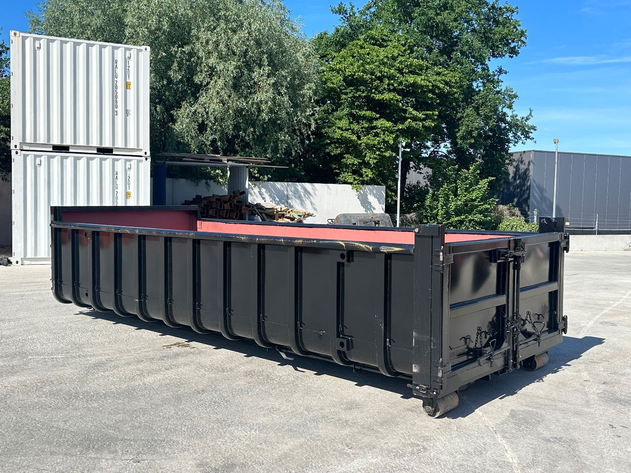 Sidalco 15 m3 met Franse deuren klep - Vekselflak/ Container: bilde 1 Sidalco 15 m3 met Franse deuren klep - Vekselflak/ Container: bilde 1