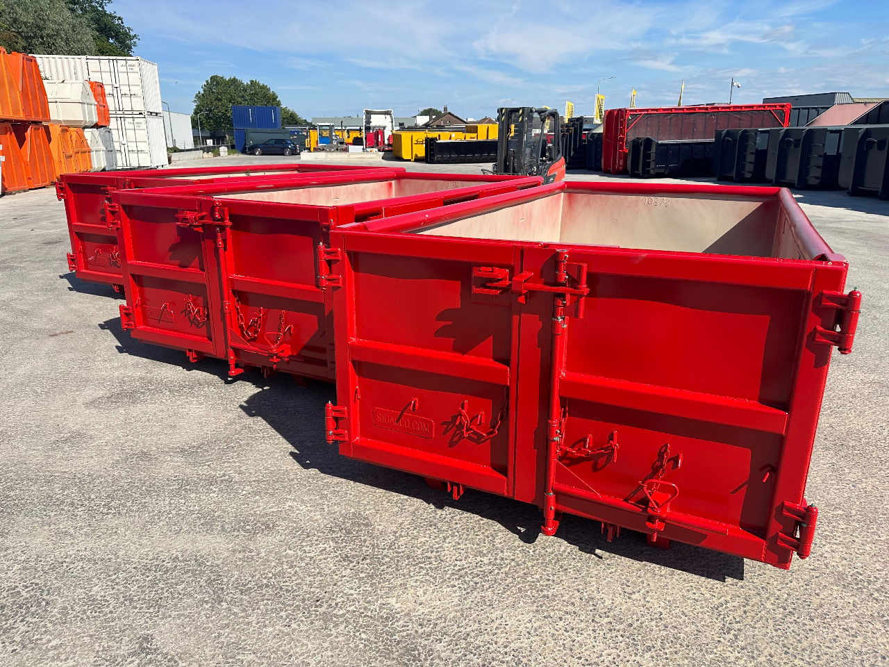 Sidalco 6m3 portaalarm met deuren - Vekselflak/ Container: bilde 3 Sidalco 6m3 portaalarm met deuren - Vekselflak/ Container: bilde 3