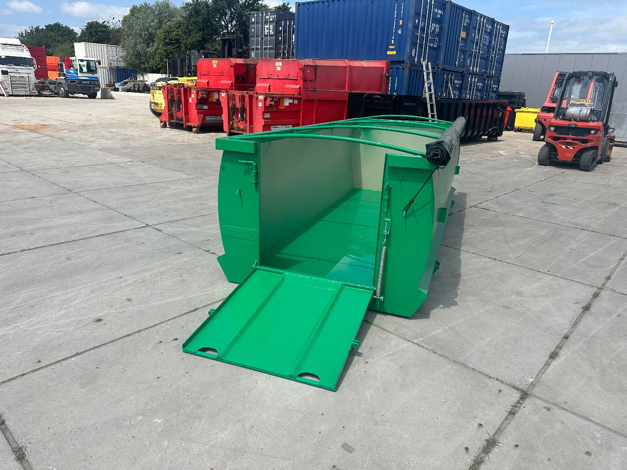 Sidalco Paarden mest verzamel container 7m3 - Vekselflak/ Container: bilde 2 Sidalco Paarden mest verzamel container 7m3 - Vekselflak/ Container: bilde 2