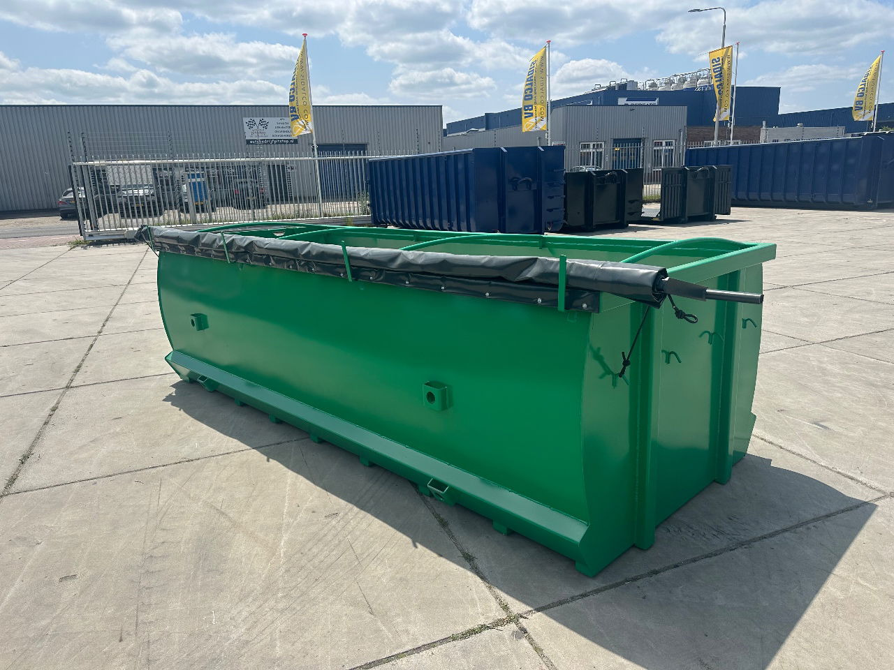 Sidalco Paarden mest verzamel container 7m3 - Vekselflak/ Container: bilde 1 Sidalco Paarden mest verzamel container 7m3 - Vekselflak/ Container: bilde 1
