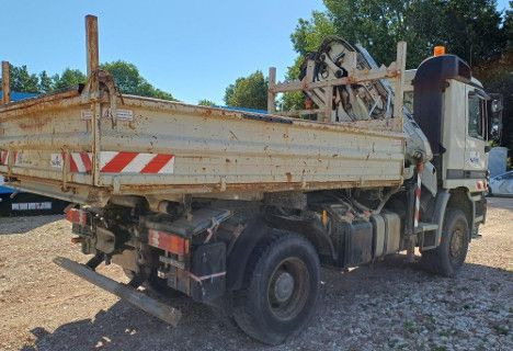Mercedes-Benz ACTROS 1831 4X4 KRAN MEILER ALLRAD ATLAS KRAN - Tippbil, Kranbil: bilde 4 Mercedes-Benz ACTROS 1831 4X4 KRAN MEILER ALLRAD ATLAS KRAN - Tippbil, Kranbil: bilde 4