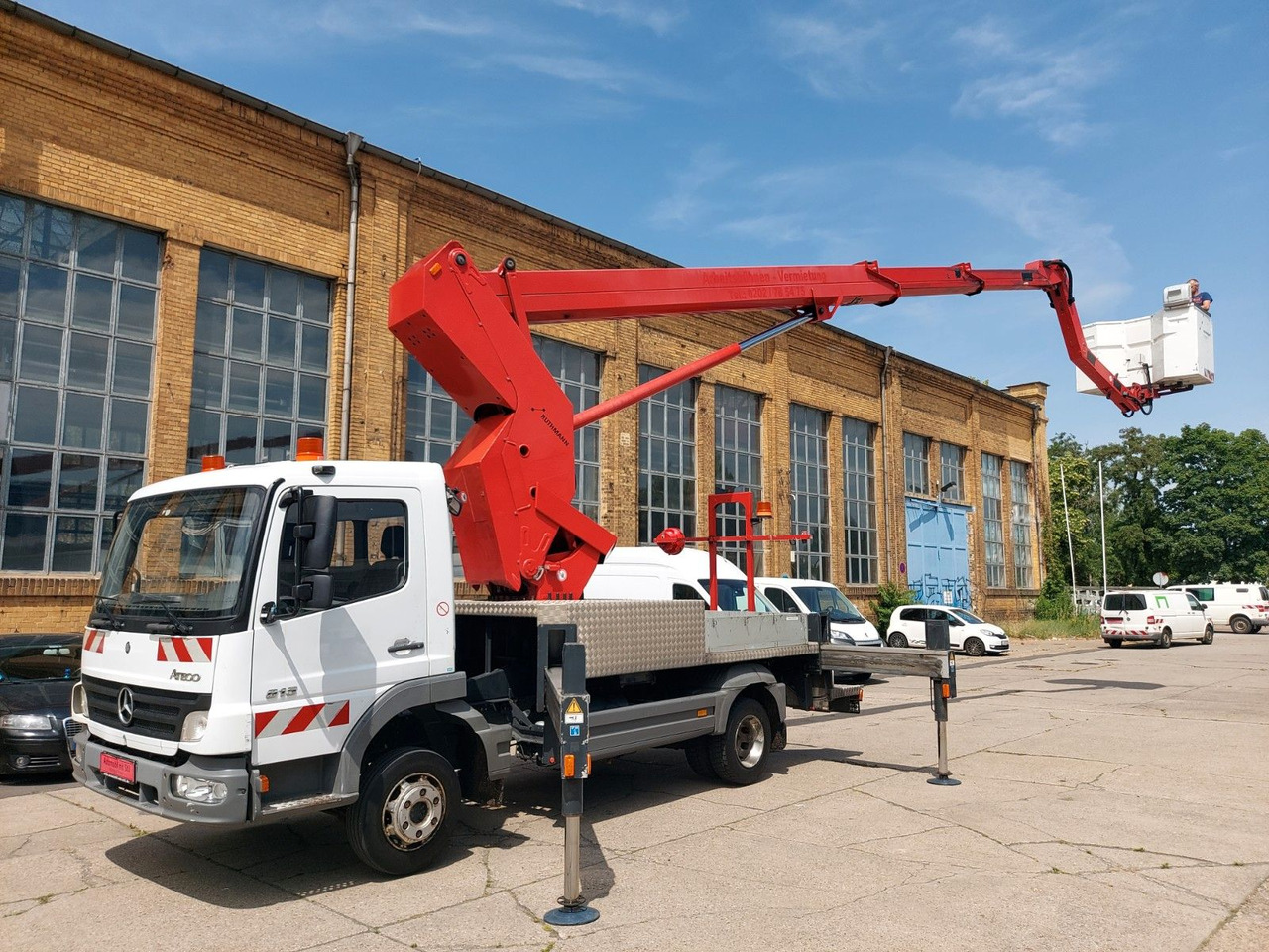 Mercedes-Benz Atego 2 4-Zyl. 4x2 RUTHMANN T270 27 METER - Billift: bilde 1 Mercedes-Benz Atego 2 4-Zyl. 4x2 RUTHMANN T270 27 METER - Billift: bilde 1