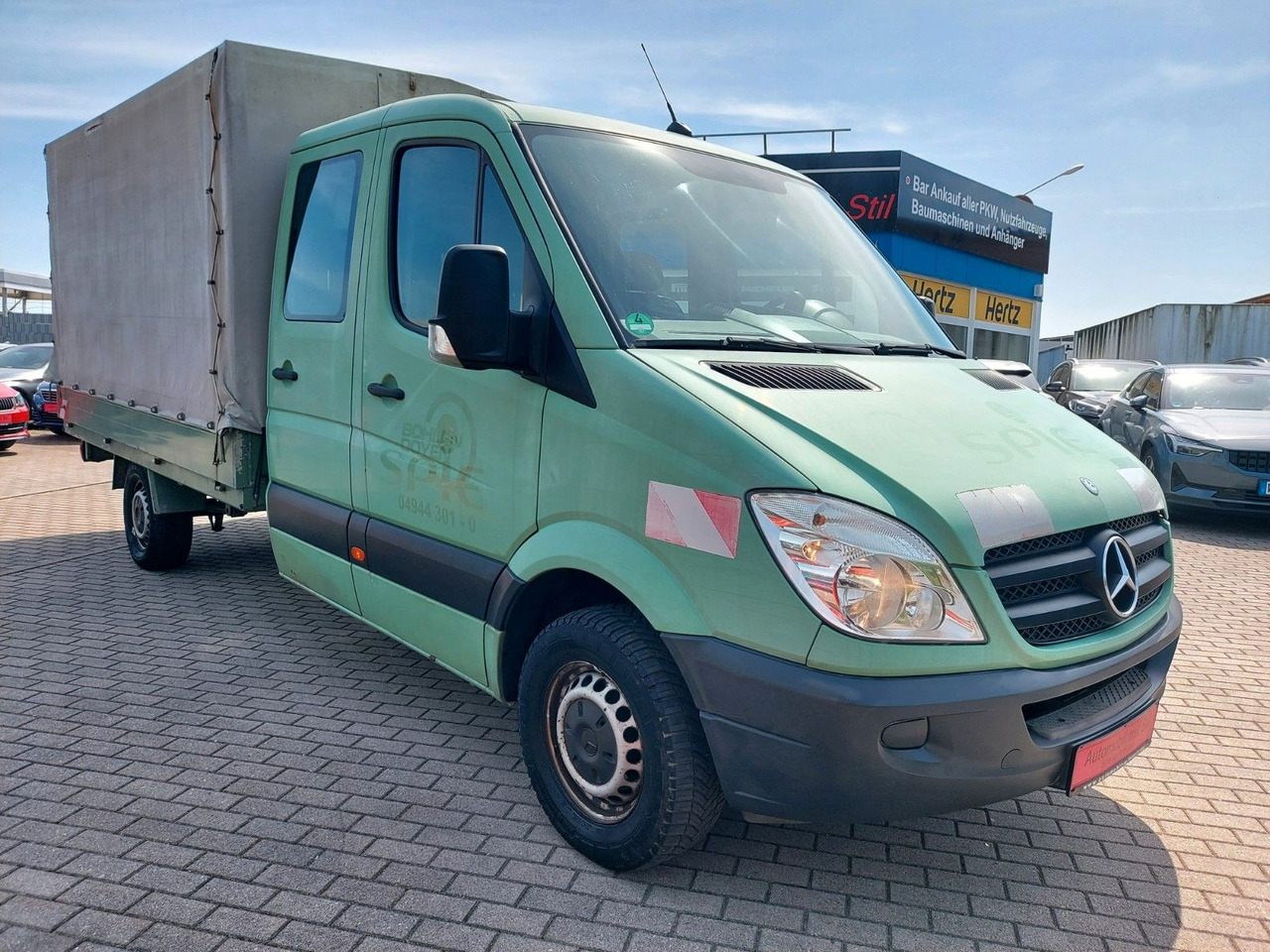 Mercedes-Benz Sprinter II Pritsche/DoKa 313 CDI KLIMA 7 SITZE - Varebil med kapell, Varebil med dobbelt førerhus: bilde 1 Mercedes-Benz Sprinter II Pritsche/DoKa 313 CDI KLIMA 7 SITZE - Varebil med kapell, Varebil med dobbelt førerhus: bilde 1