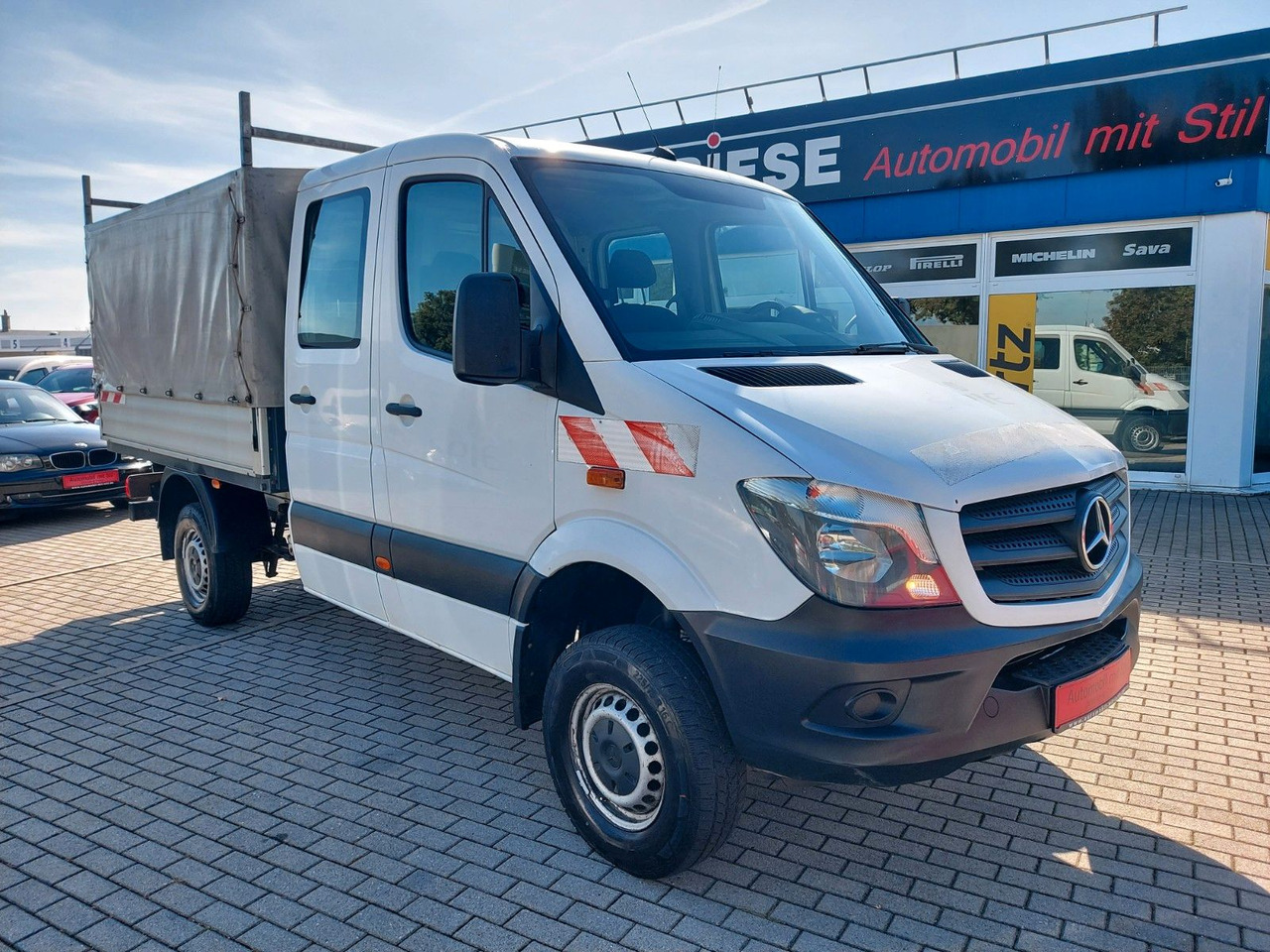 Mercedes-Benz Sprinter II Pritsche DoKa 316 CDI 4X4 Klima - Varebil med kapell, Varebil med dobbelt førerhus: bilde 1 Mercedes-Benz Sprinter II Pritsche DoKa 316 CDI 4X4 Klima - Varebil med kapell, Varebil med dobbelt førerhus: bilde 1