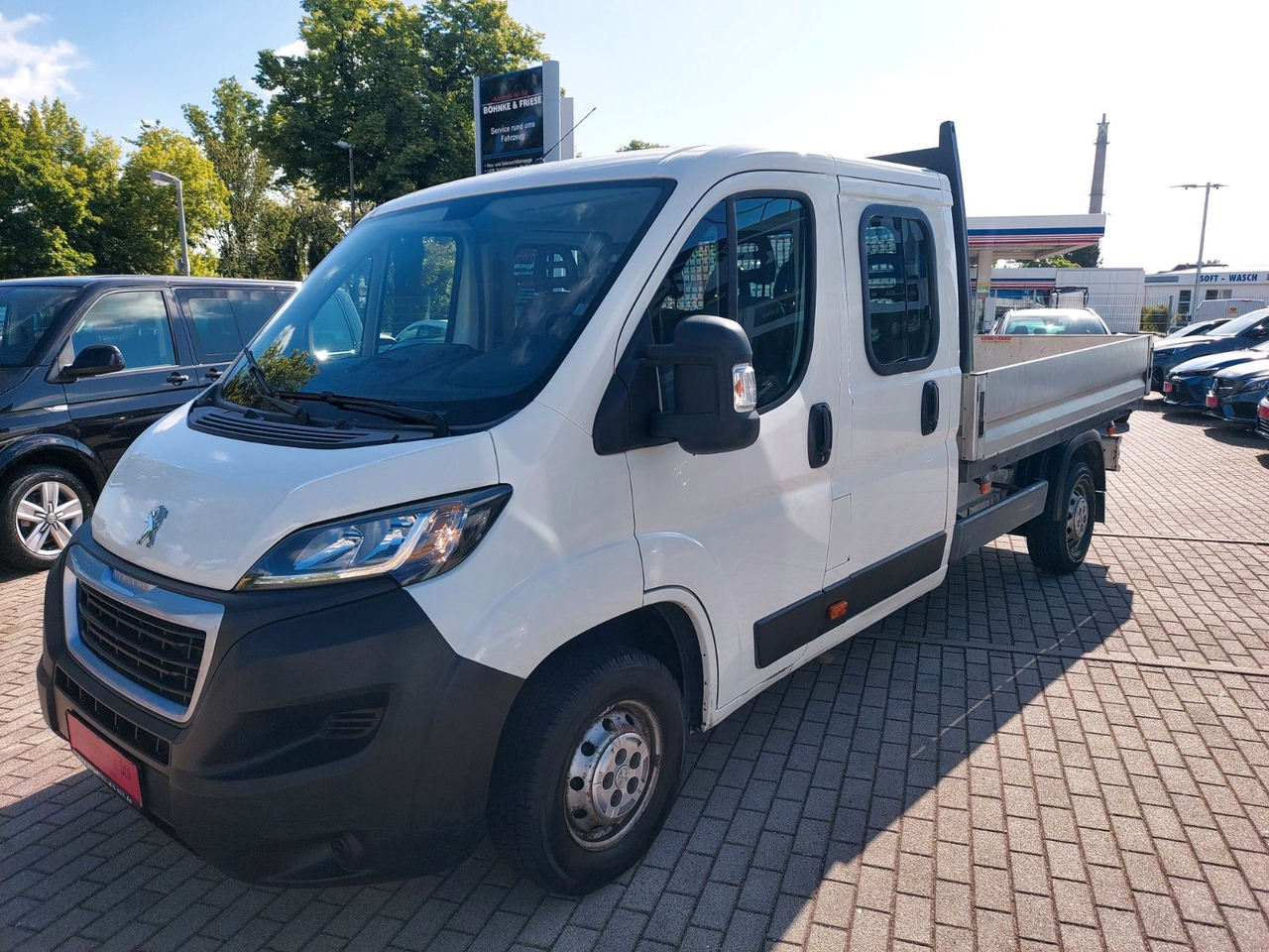 Peugeot Boxer Pritsche Doka. 335 L3 BlueHDi 130 Klima - Varebil med plan, Varebil med dobbelt førerhus: bilde 3 Peugeot Boxer Pritsche Doka. 335 L3 BlueHDi 130 Klima - Varebil med plan, Varebil med dobbelt førerhus: bilde 3