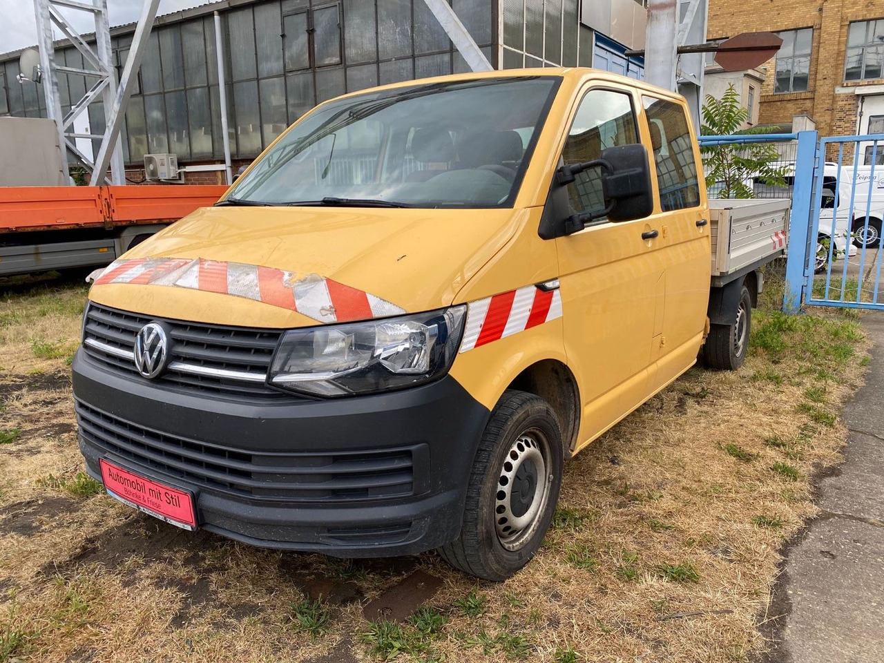 Volkswagen T6 Transporter Pritsche DOKA KLIMA NAVI MOTORSCH - Varebil med plan, Varebil med dobbelt førerhus: bilde 1 Volkswagen T6 Transporter Pritsche DOKA KLIMA NAVI MOTORSCH - Varebil med plan, Varebil med dobbelt førerhus: bilde 1