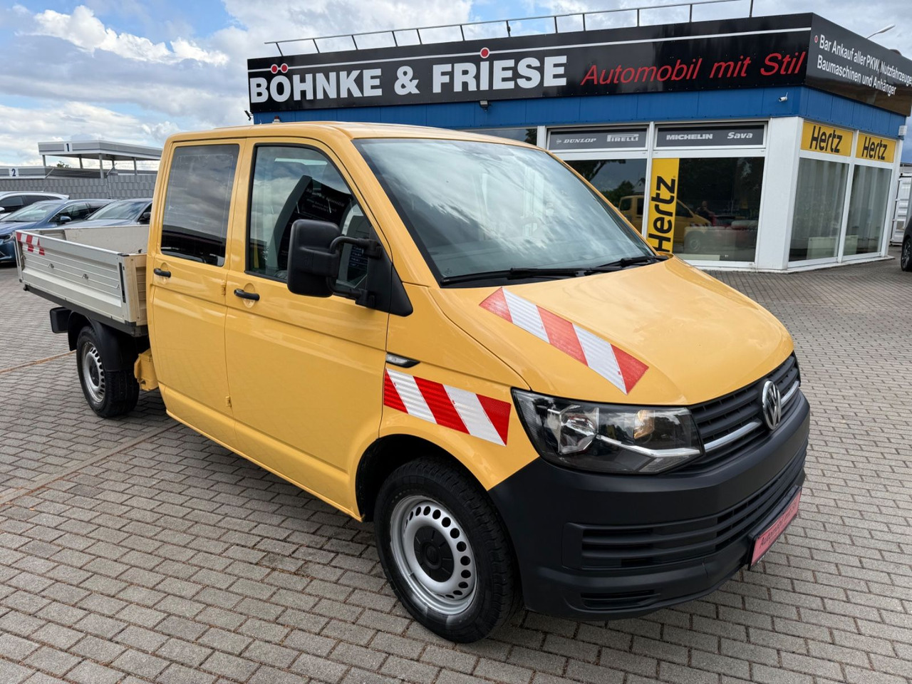 Volkswagen T6 Transporter Pritsche DOKA KLIMA NAVI - Varebil med plan, Varebil med dobbelt førerhus: bilde 1 Volkswagen T6 Transporter Pritsche DOKA KLIMA NAVI - Varebil med plan, Varebil med dobbelt førerhus: bilde 1