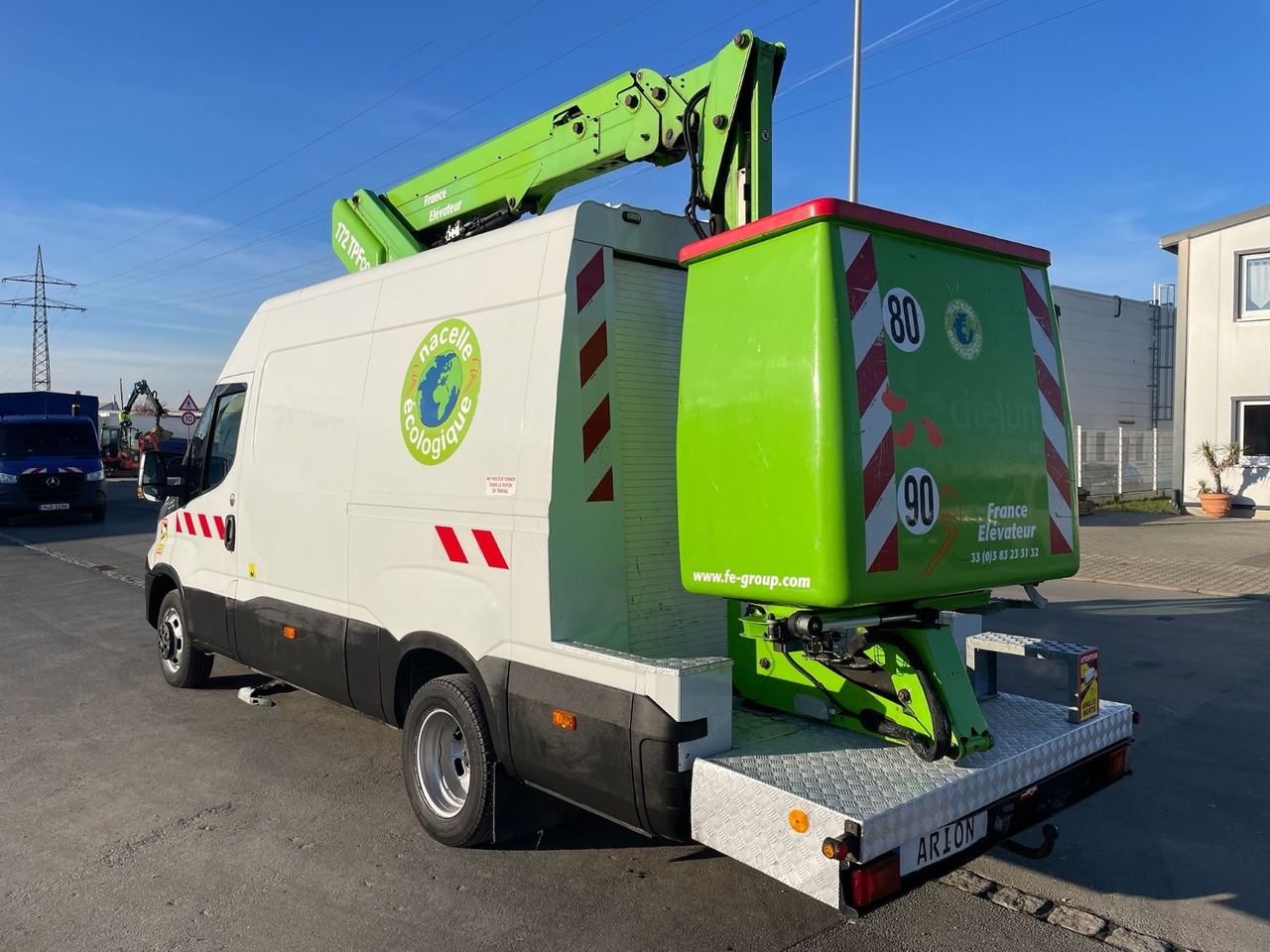 Iveco Daily 50C18 Hubsteiger/FRANCE-ELEVATEUR/17m/968h - Billift: bilde 5 Iveco Daily 50C18 Hubsteiger/FRANCE-ELEVATEUR/17m/968h - Billift: bilde 5