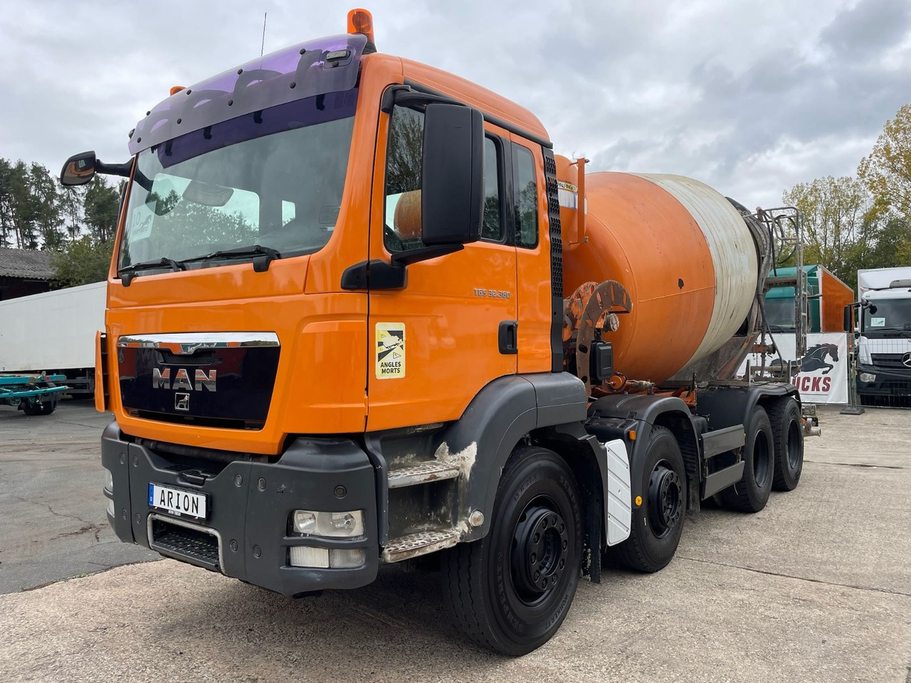 MAN TGS 32.360 8x4 BB Betonmischer/CIFA/SL9/9m3/EU4 - Betongbil: bilde 3 MAN TGS 32.360 8x4 BB Betonmischer/CIFA/SL9/9m3/EU4 - Betongbil: bilde 3