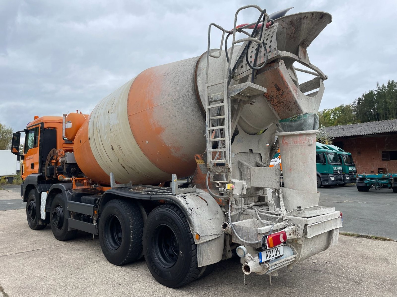 MAN TGS 32.360 8x4 BB Betonmischer/CIFA/SL9/9m3/EU4 - Betongbil: bilde 4 MAN TGS 32.360 8x4 BB Betonmischer/CIFA/SL9/9m3/EU4 - Betongbil: bilde 4