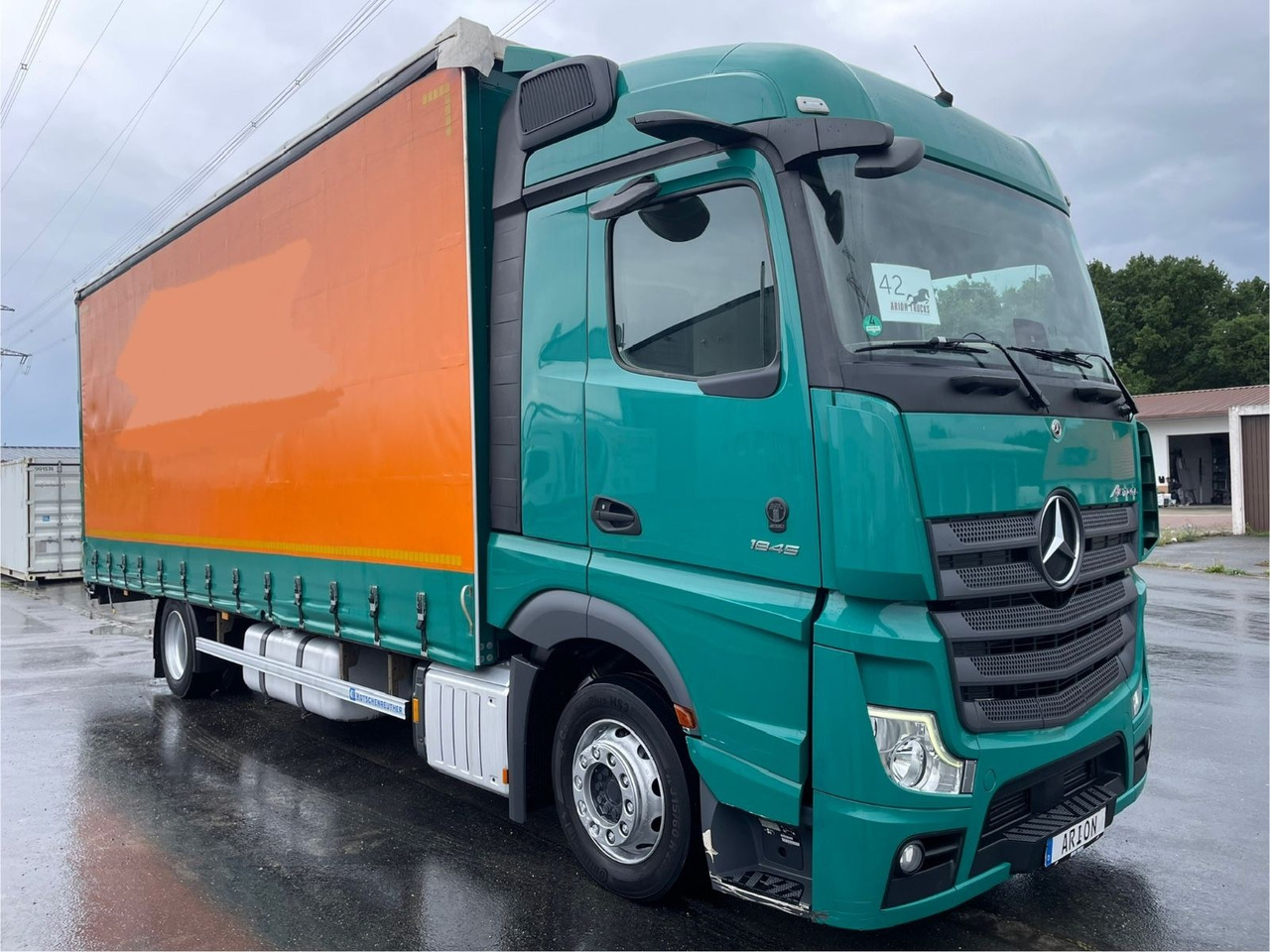 Mercedes-Benz Actros 1845 Pritsche+Plane/Retarder/MirrorCams - Kapellbil: bilde 1 Mercedes-Benz Actros 1845 Pritsche+Plane/Retarder/MirrorCams - Kapellbil: bilde 1