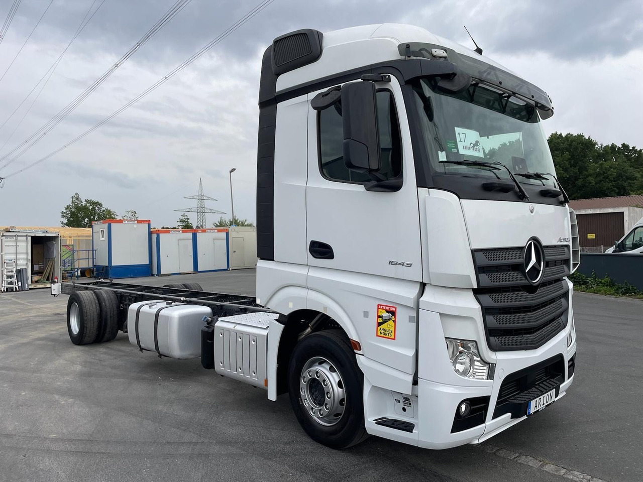 Mercedes-Benz Actros 4 1843 4x2 Fahrgestell/StandAC/ACC/EU6 - Chassis lastebil: bilde 1 Mercedes-Benz Actros 4 1843 4x2 Fahrgestell/StandAC/ACC/EU6 - Chassis lastebil: bilde 1