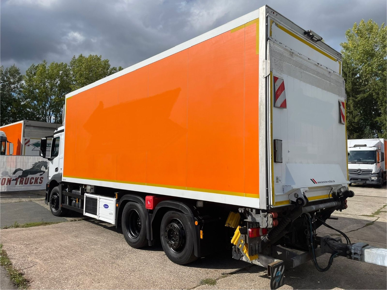 Mercedes-Benz Antos 2543 6x2 Kühlkoffer/CARRIER/NLA/LBW/AC/EU6 - Lastebil med kjøl: bilde 4 Mercedes-Benz Antos 2543 6x2 Kühlkoffer/CARRIER/NLA/LBW/AC/EU6 - Lastebil med kjøl: bilde 4