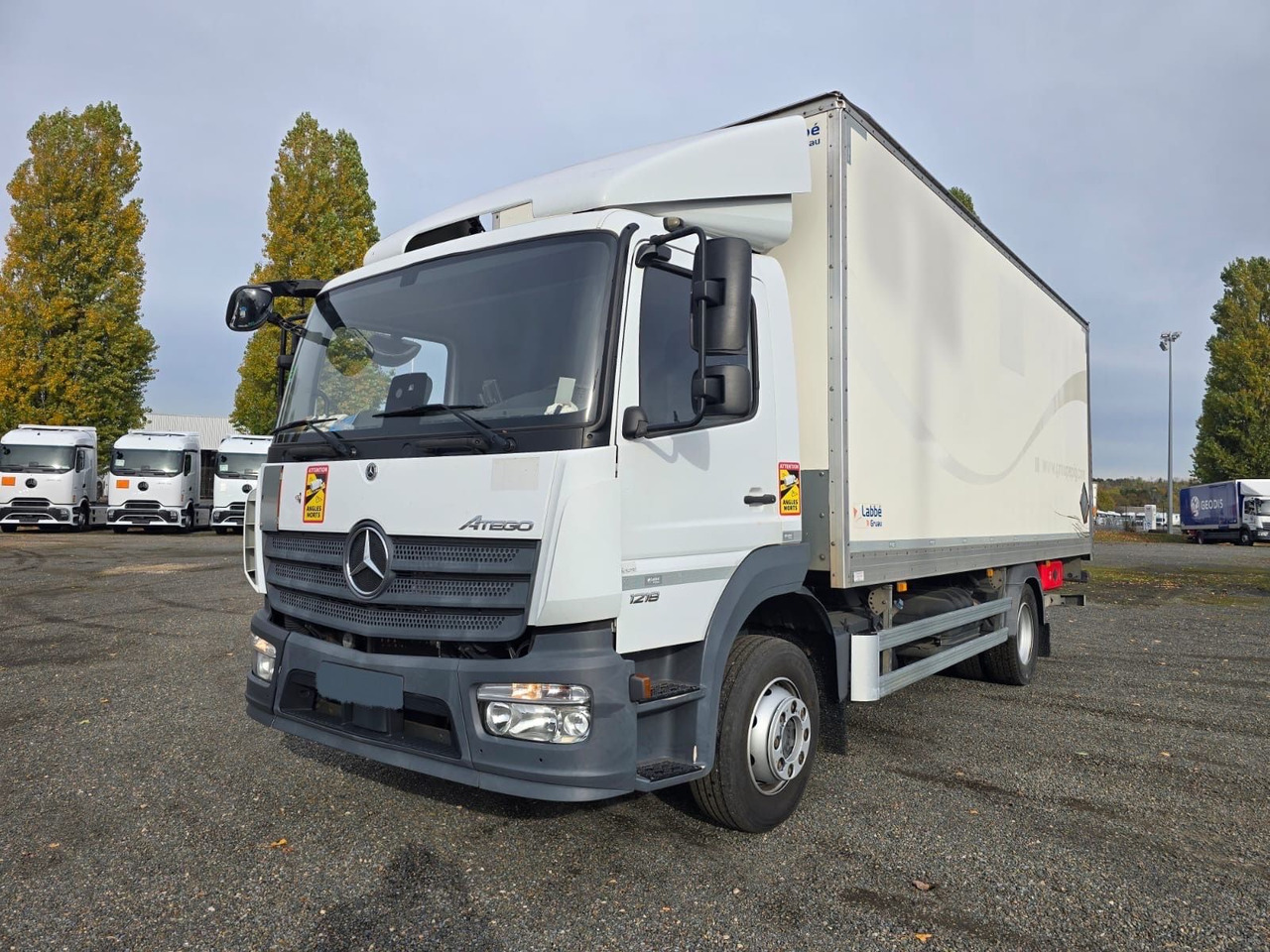 Mercedes-Benz Atego 1218 4x2 Koffer/FULL-ADR/EXIII/LBW/AC/EU6d - Skapbil: bilde 2 Mercedes-Benz Atego 1218 4x2 Koffer/FULL-ADR/EXIII/LBW/AC/EU6d - Skapbil: bilde 2
