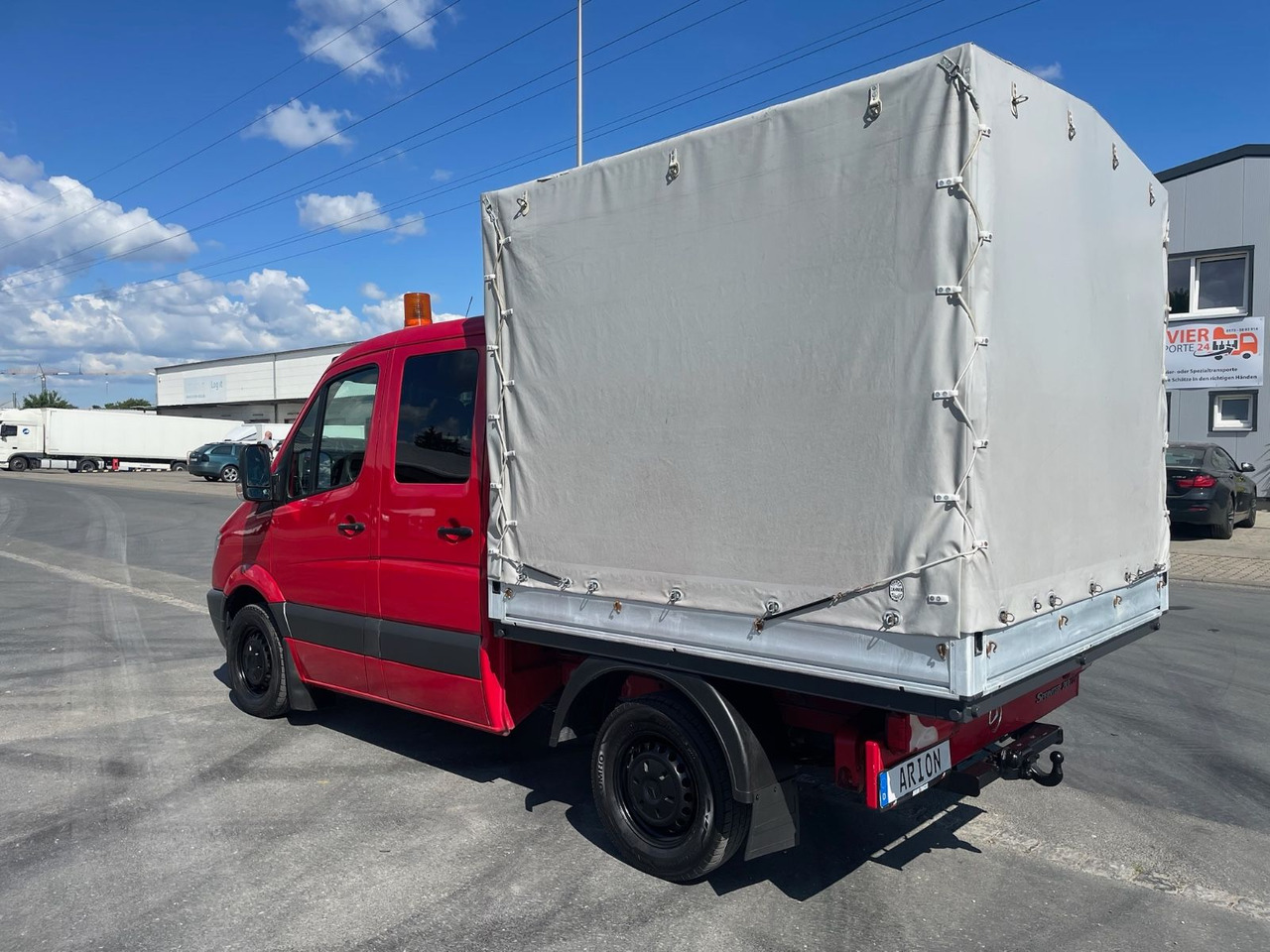 Mercedes-Benz Sprinter II 213 CDI Pritsche/DOKA/EU4/TÜV-05/27 - Varebil med kapell, Varebil med dobbelt førerhus: bilde 4 Mercedes-Benz Sprinter II 213 CDI Pritsche/DOKA/EU4/TÜV-05/27 - Varebil med kapell, Varebil med dobbelt førerhus: bilde 4